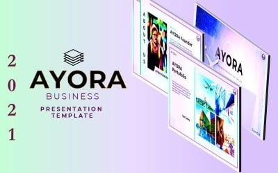 AYORA - modelo de apresentação em PowerPoint