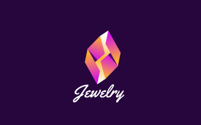 Diamante - Plantilla de logotipo de joyería