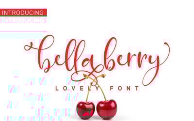 Fuentes de escritura encantadoras de BellaBerry