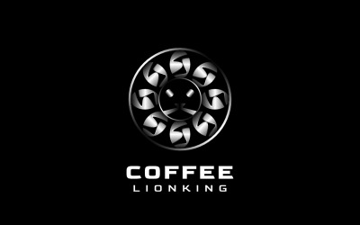 Káva - stříbrné logo lvího krále