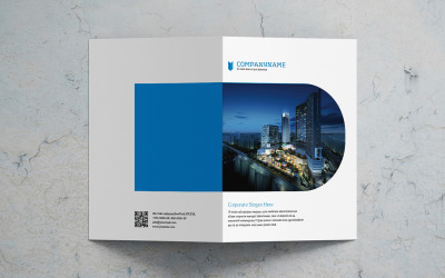 Modello di brochure aziendale di Photoshop