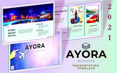 AYORA - Modello di presentazione di diapositive di Google