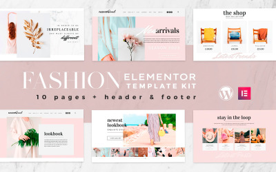 Fashion Feel - Elementor Template Kit - Compatível com WooCommerce
