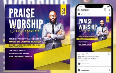 Семінар-конференція Church Flyer