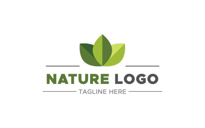 Nature Use este logotipo para fines comerciales o personales Plantilla de logotipo