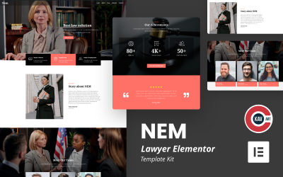 Nem - Advocaat Elementor Kit