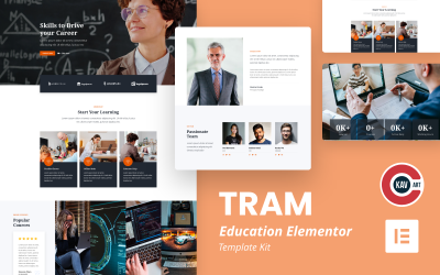 Tram - Kit Elementor Education