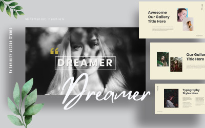 Modèles de Keynote Lookbook Dreamer