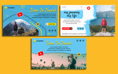 Travelling Youtube Thumbnail Social Media
