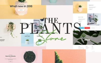 Loja de plantas - Tema PrestaShop de jardinagem e plantas domésticas