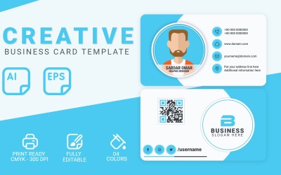 Pro Business Card - Corporate Identity Template