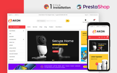 Akon Electronics Prestashop téma