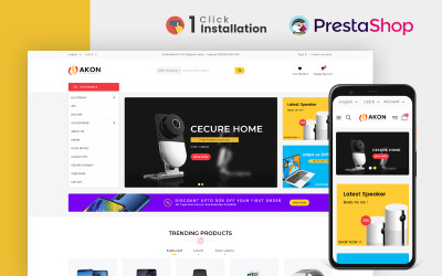 Akon Electronics Prestashop Theme