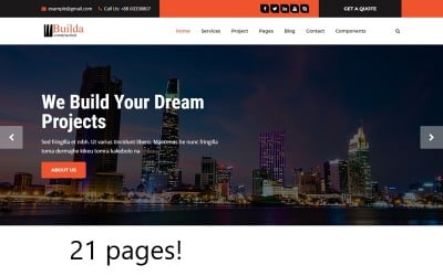 Builda - Modelo de construção e negócios em HTML5