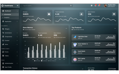 Dashtrans - Bootstrap5 Admin Template