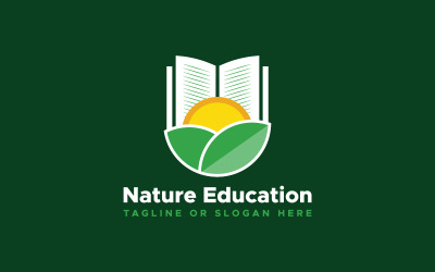 Doğa Eğitimi Logo Şablonu