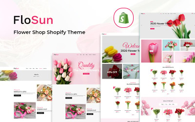 Flosun - Tema de Shopify para tienda de flores