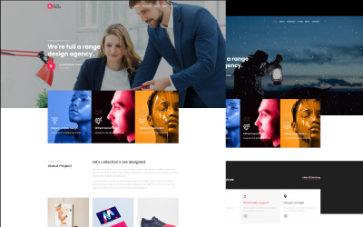 Keth Studio Digital Agency &amp;amp; Business Premium HTML5 Web Sitesi şablonu