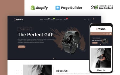 Watch & Accessories Store Shopify Theme