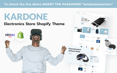 Kardone Electronics Store Shopify-tema