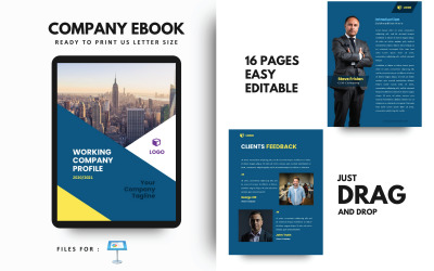 Prezentacja szablonu nowego profilu firmy