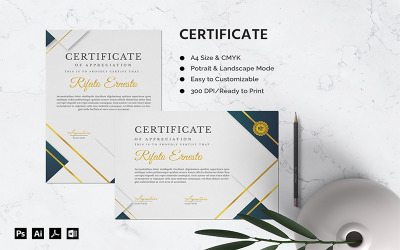 Rifato Ernesto - Certificate Template