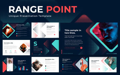 Шаблон презентации PowerPoint Range Point