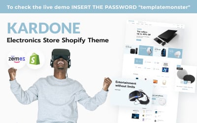 Thème Shopify pour Kardone Electronics Store