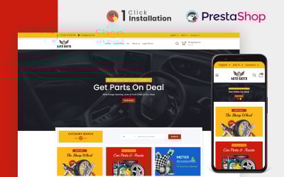 Auto Gusto Części i akcesoria Motyw Prestashop