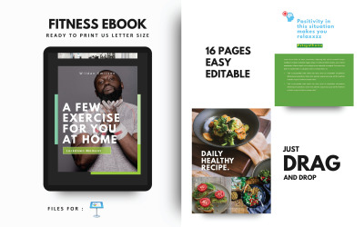 Daily Gym at Home Keynote Template Presentation