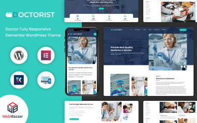Doctorist - многоцелевая тема WordPress для врачей и медиков