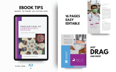 Medicinska tips för förebyggande presentation av Keynote-mallar