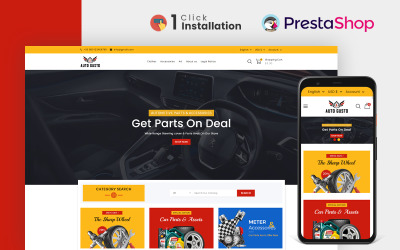 Тема Prestashop автозапчастей и аксессуаров