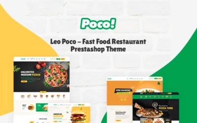 TM Poco - Tema PrestaShop del ristorante fast food