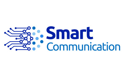 Chytrá komunikace Logo šablona
