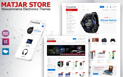 Matjarstore Electronics WooCommerce téma