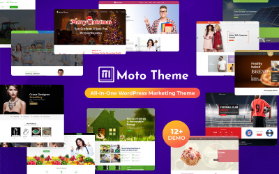 Moto téma – Többcélú üzleti WordPress téma