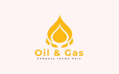 Öl und Gas Logo Vorlage