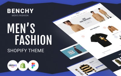 Benchy - Tema de la tienda Shopify de moda masculina