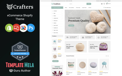 Crafter - Тема Shopify Искусство и мебель