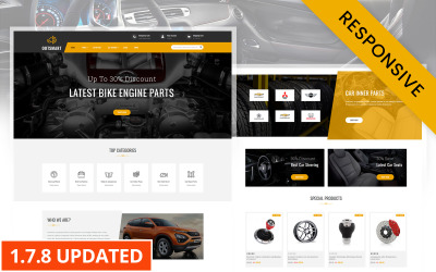OutSmart - Auto-onderdelenwinkel Prestashop Responsive Theme