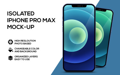 Šablona makety pro telefon iPhone 12