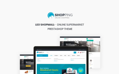 TM ShopMall - Tema de electrónica de Prestashop para supermercados