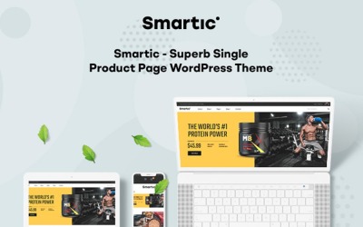 TM Smartic - креативна багатофункціональна тема для передставлення магазину