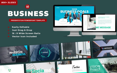 业务包演示PowerPoint模板