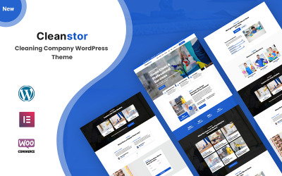 Cleanstor - Duyarlı Temizlik Şirketi WordPress Teması