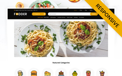 Fodder - Tema WooCommerce de loja de alimentos e restaurantes