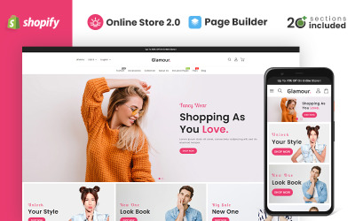 Glamour Fashion & Accessories Shopify Theme