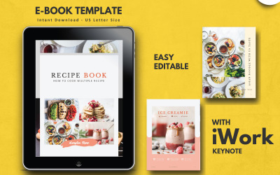 Rezept eBook Keynote Template Präsentation