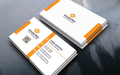Carte de visite d&amp;#39;entreprise v47